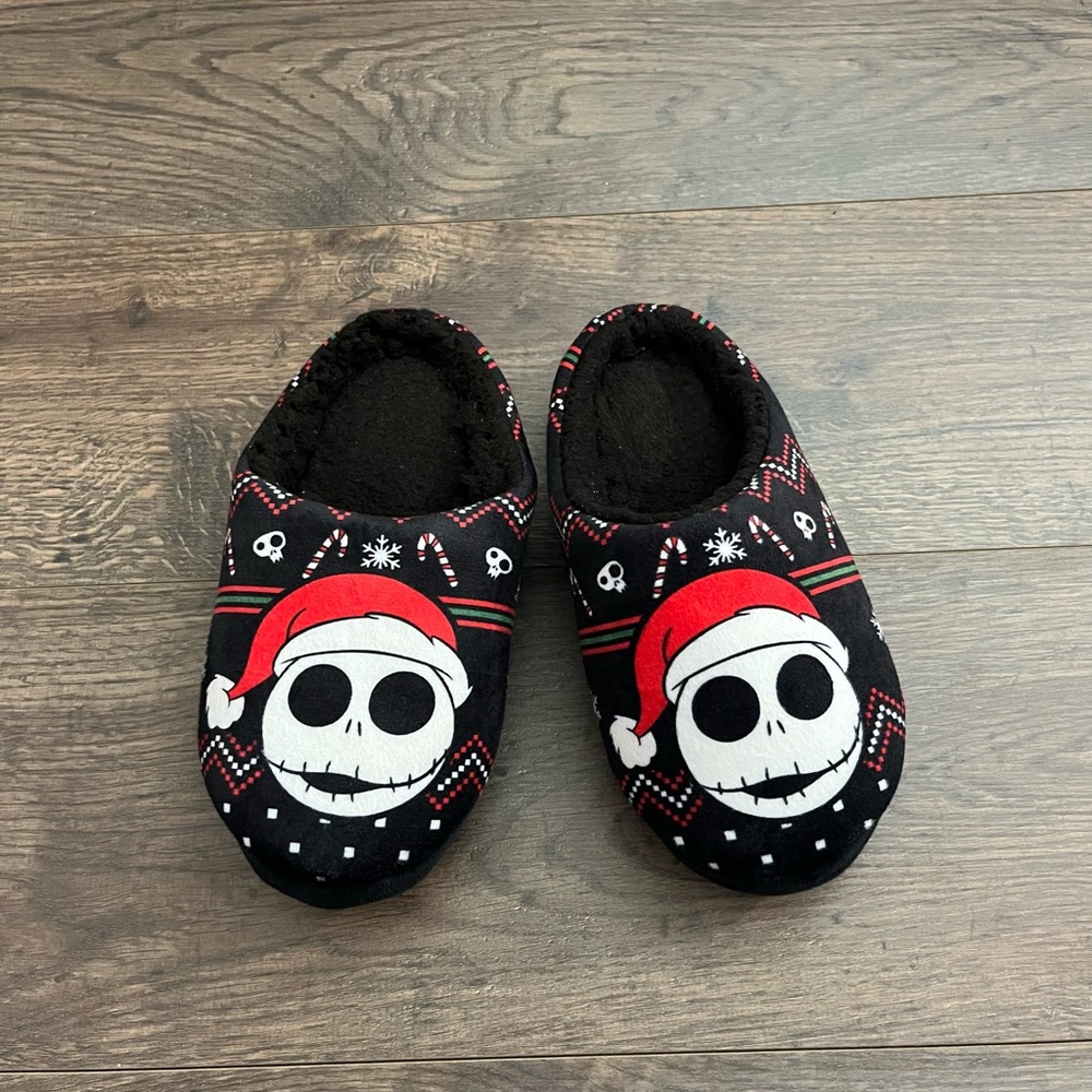 Womens Nightmare Before Christmas Jack Slippers